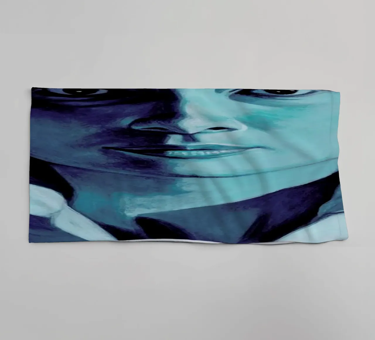 Breakfast with Tiffany asciugamano da bagno da Jared Yamahata