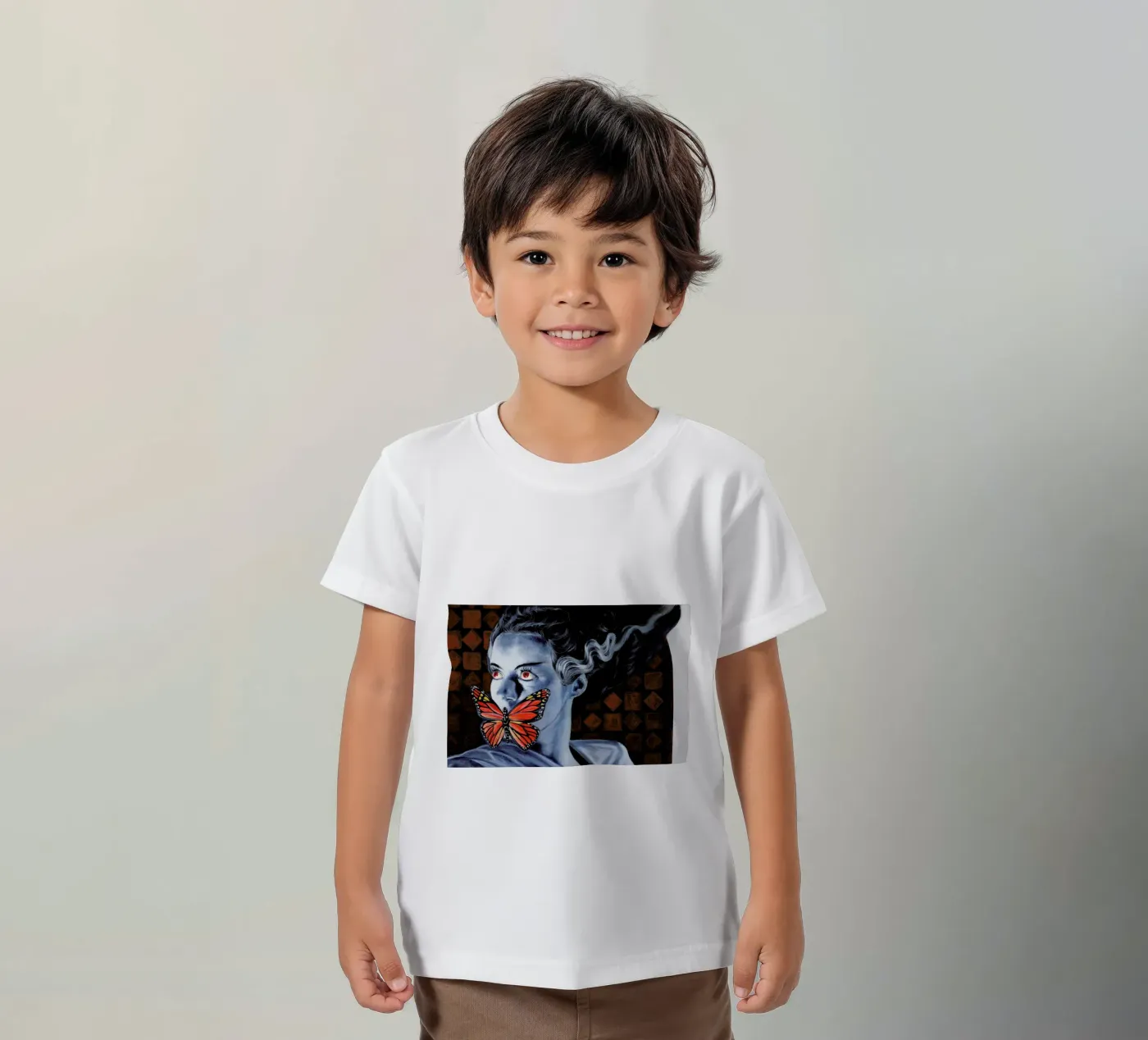 Bride kids t-shirt by Jared Yamahata