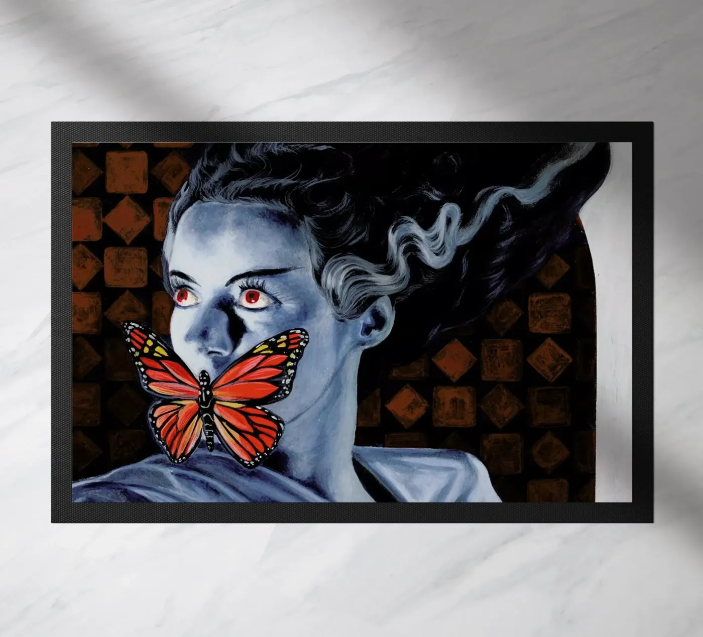 Bride doormat by Jared Yamahata