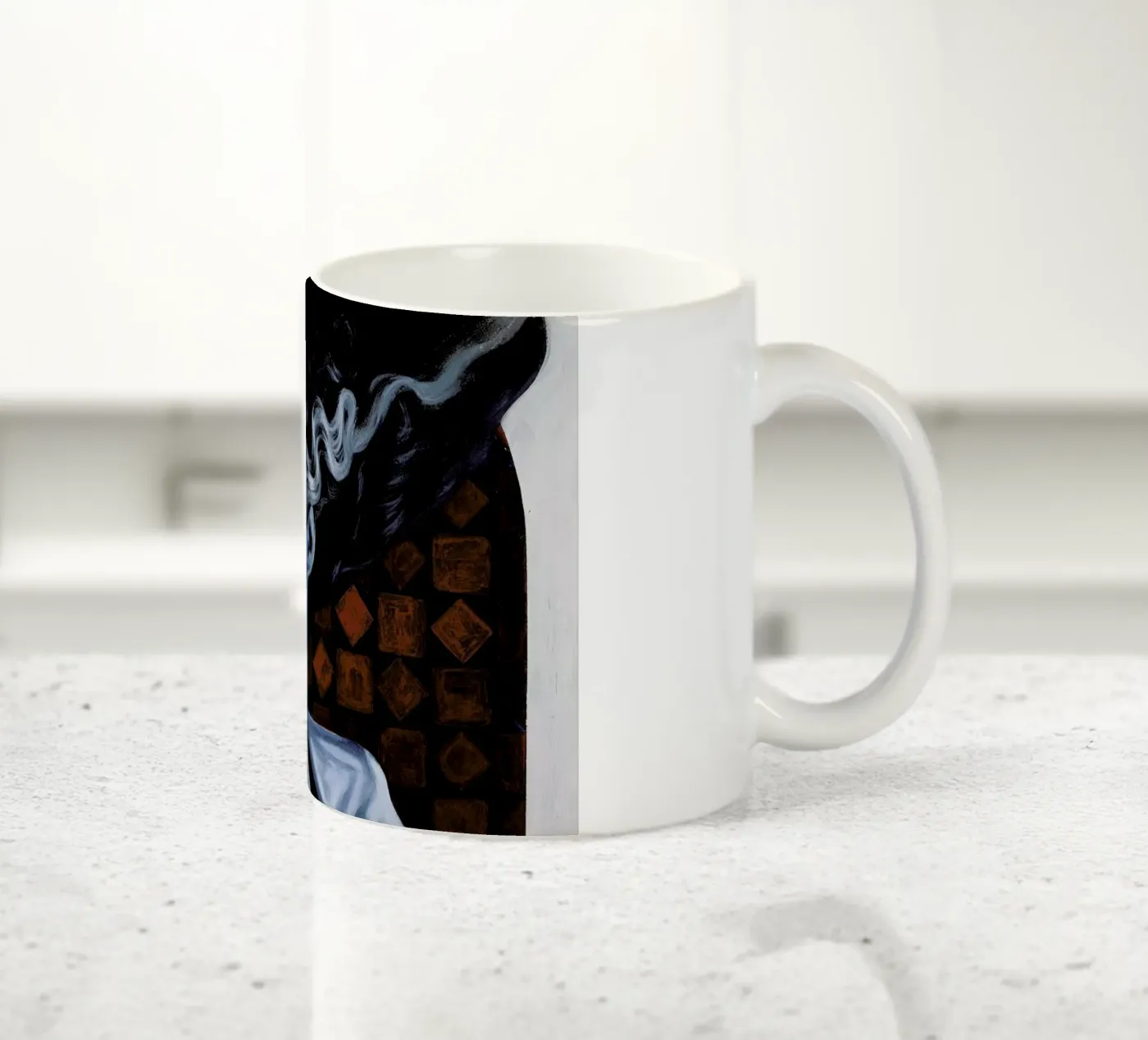 Bride ceramic mug by Jared Yamahata