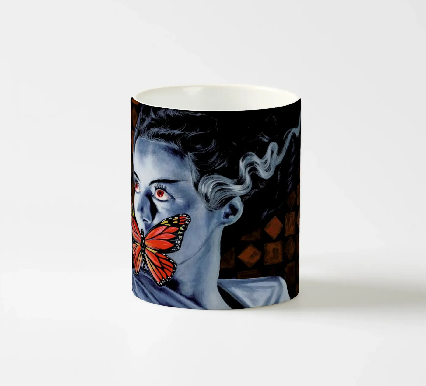Bride ceramic mug by Jared Yamahata