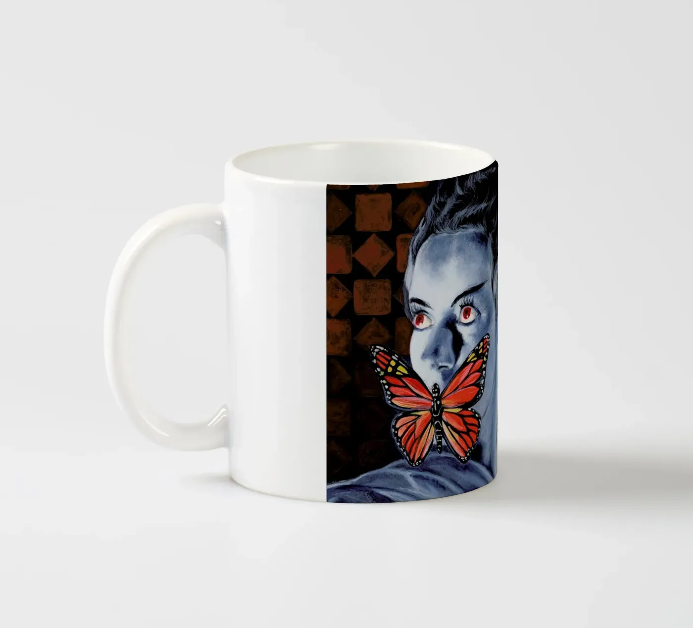Bride ceramic mug by Jared Yamahata