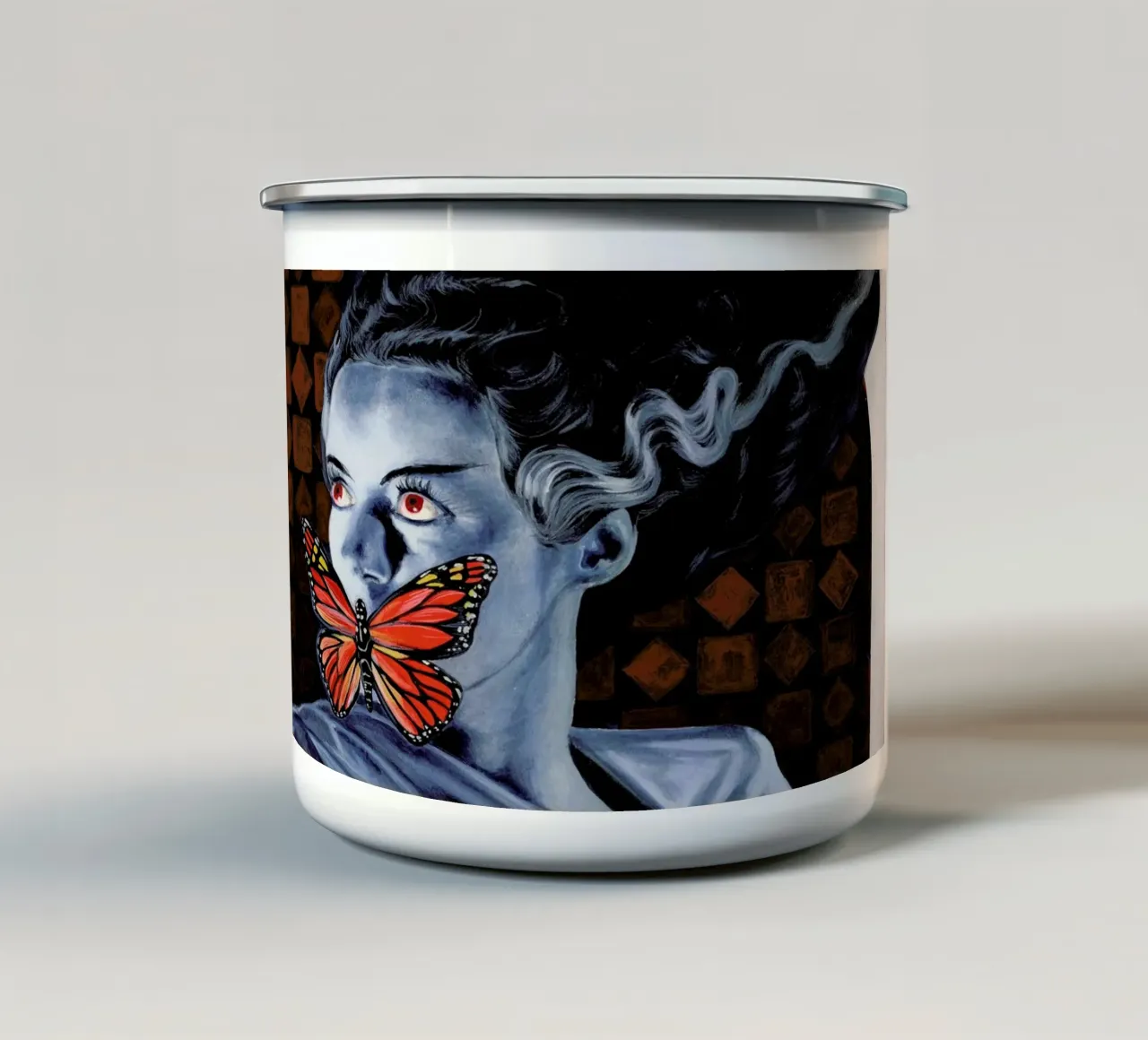 Bride tazza in smalto da Jared Yamahata