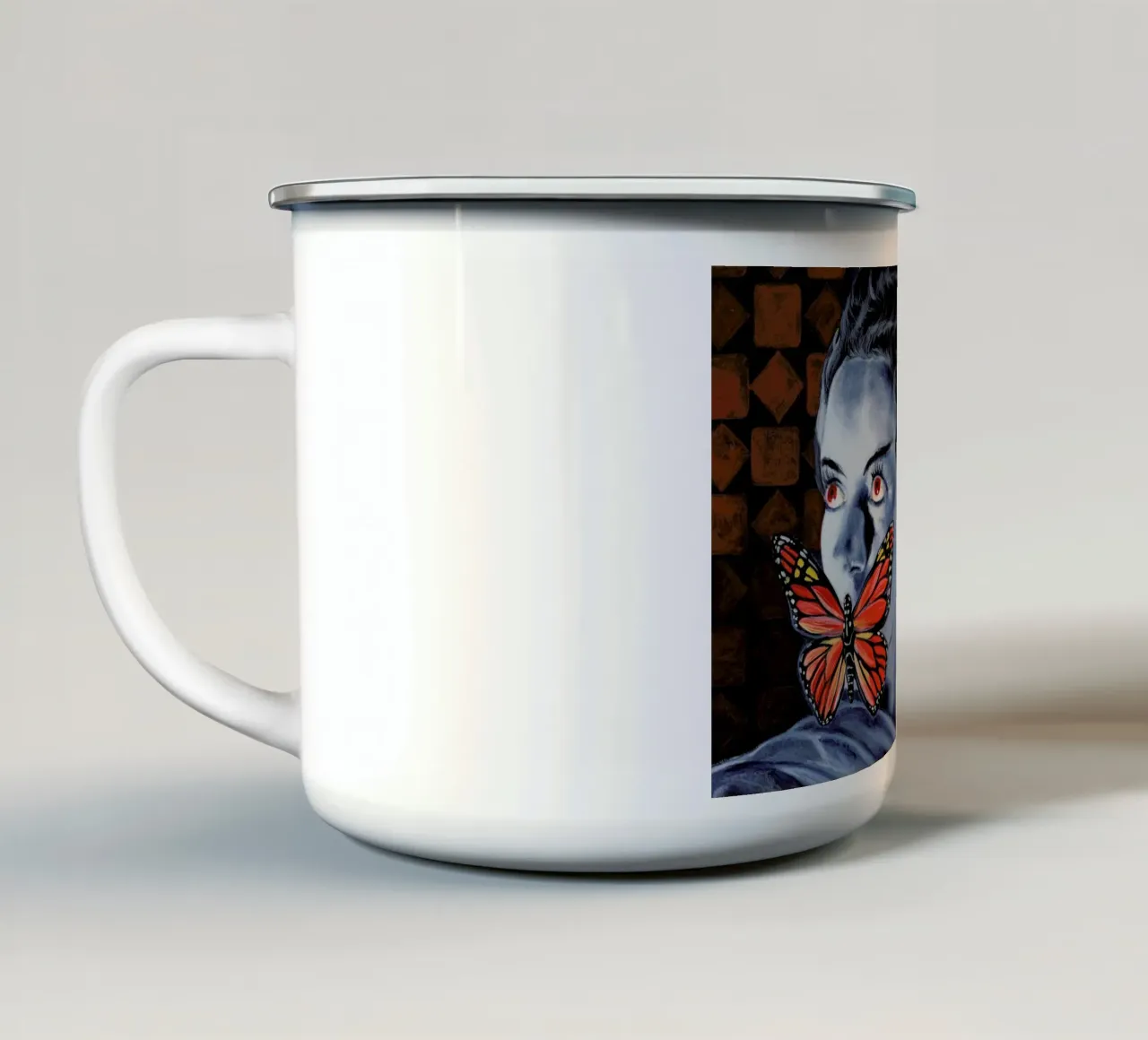 Bride tazza in smalto da Jared Yamahata