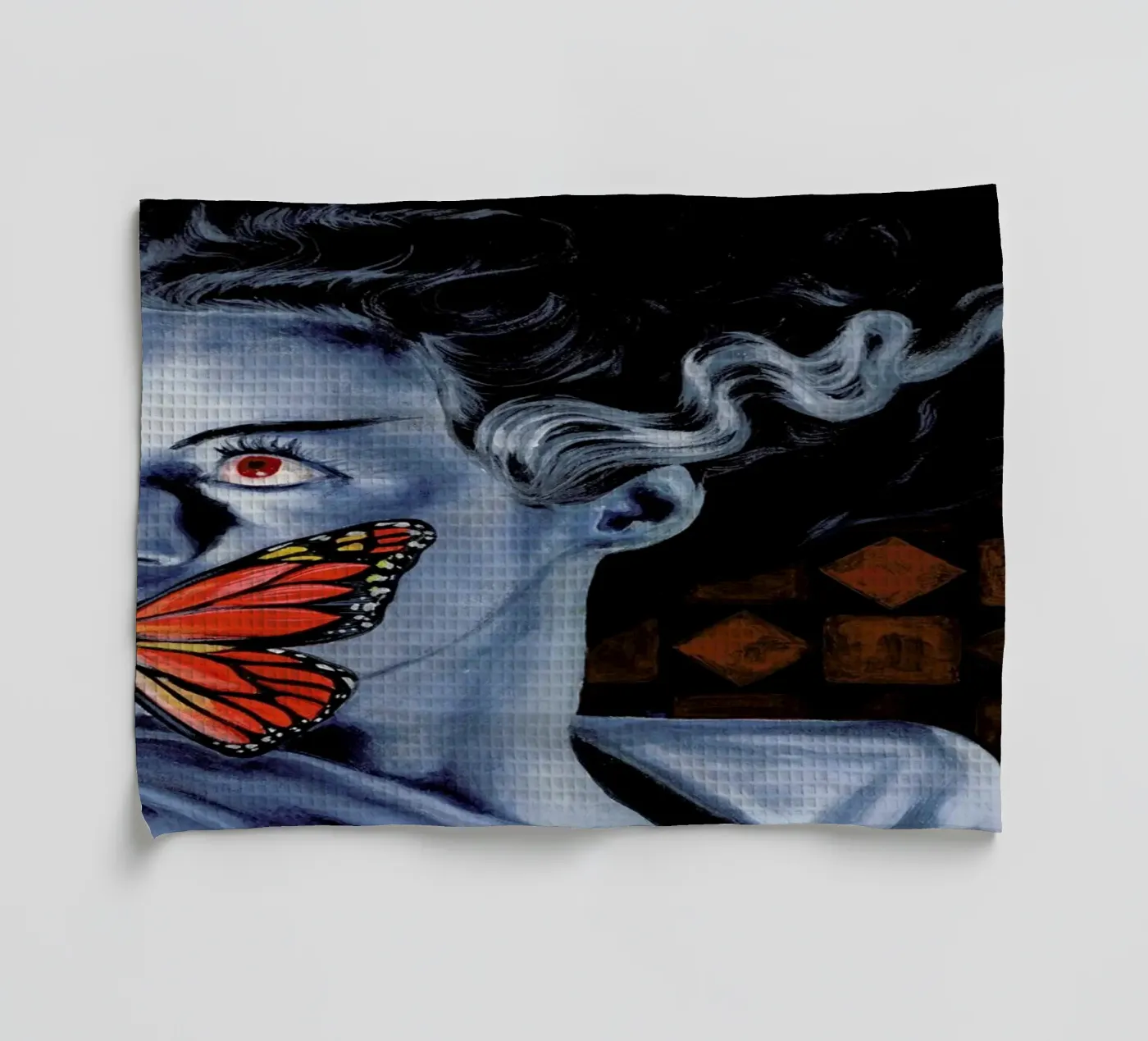 Bride tea towel by Jared Yamahata