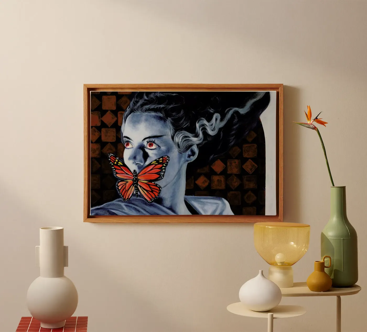 Bride canvas by Jared Yamahata