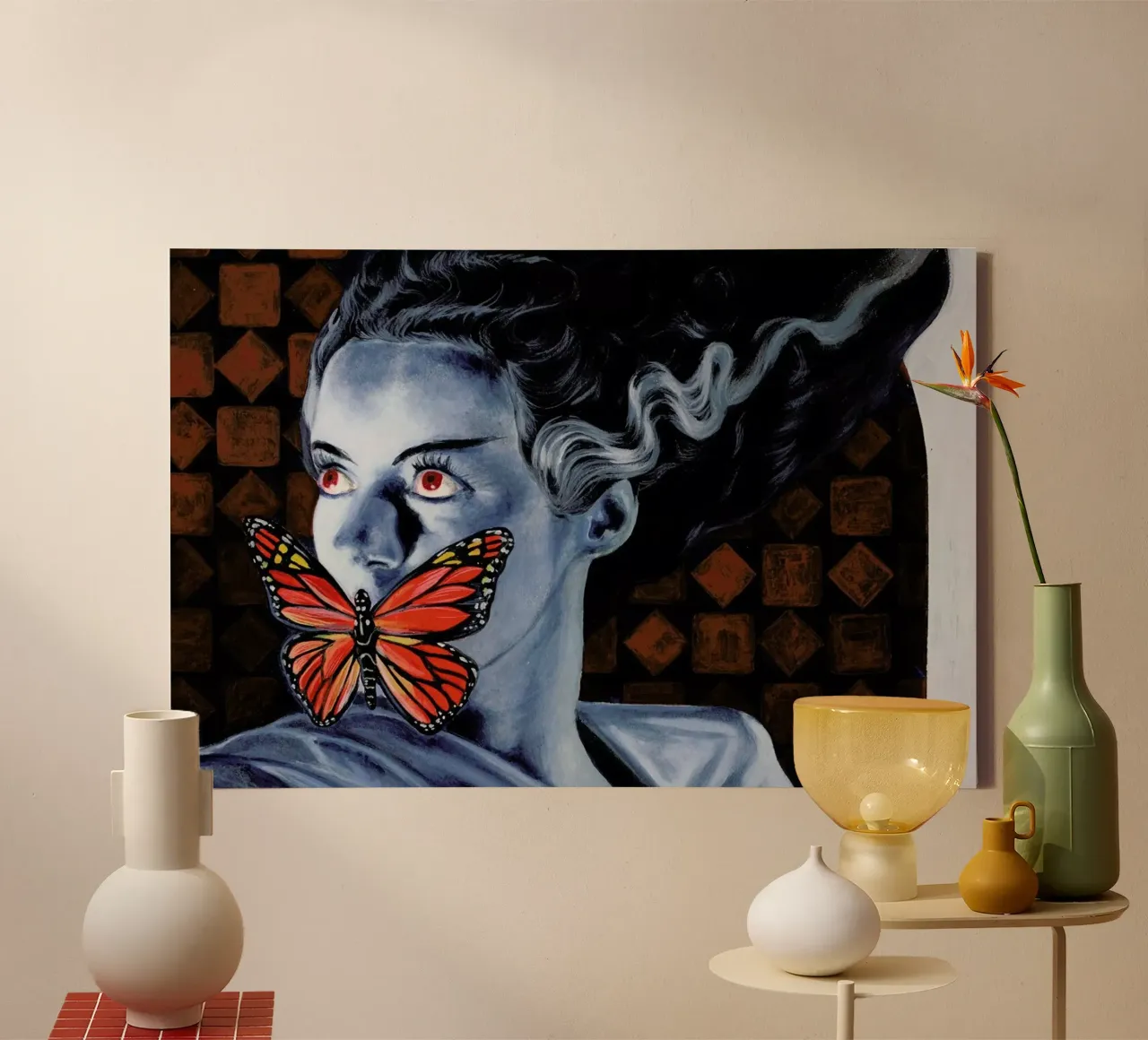 Bride canvas van Jared Yamahata