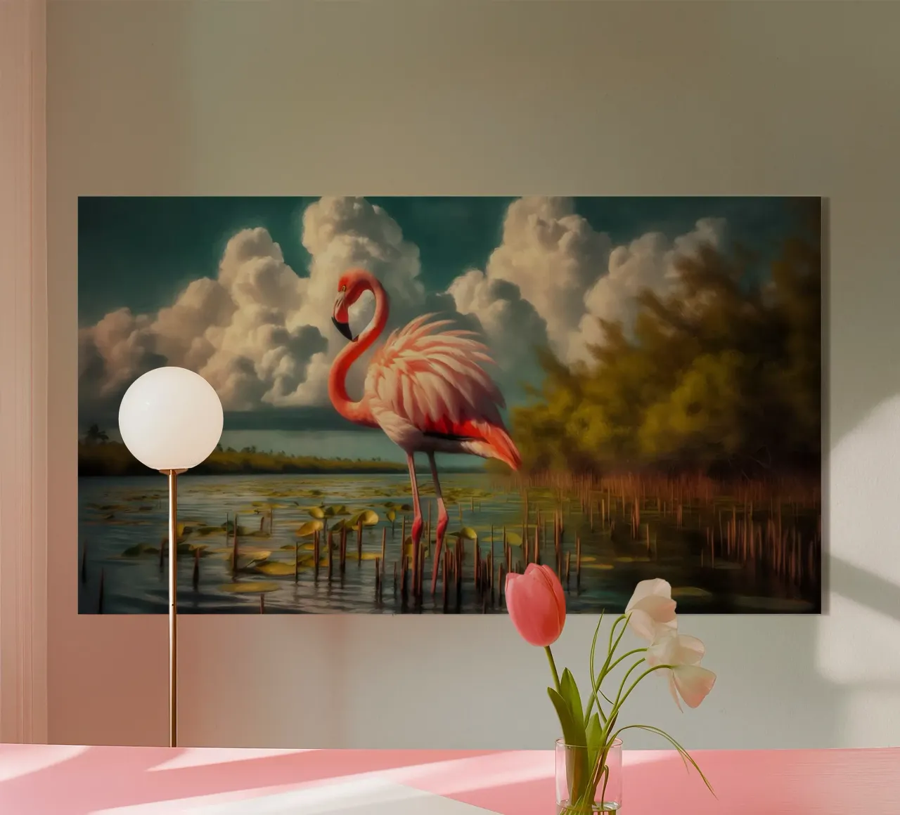 ROSA INFIAMMATA plexiglass da RUBIANT ART