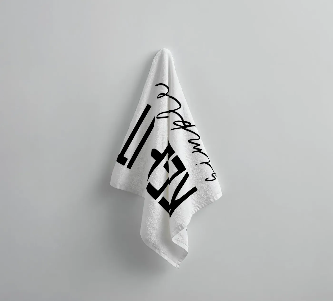 Keep it simple towel by STUDIO Wunderwerk