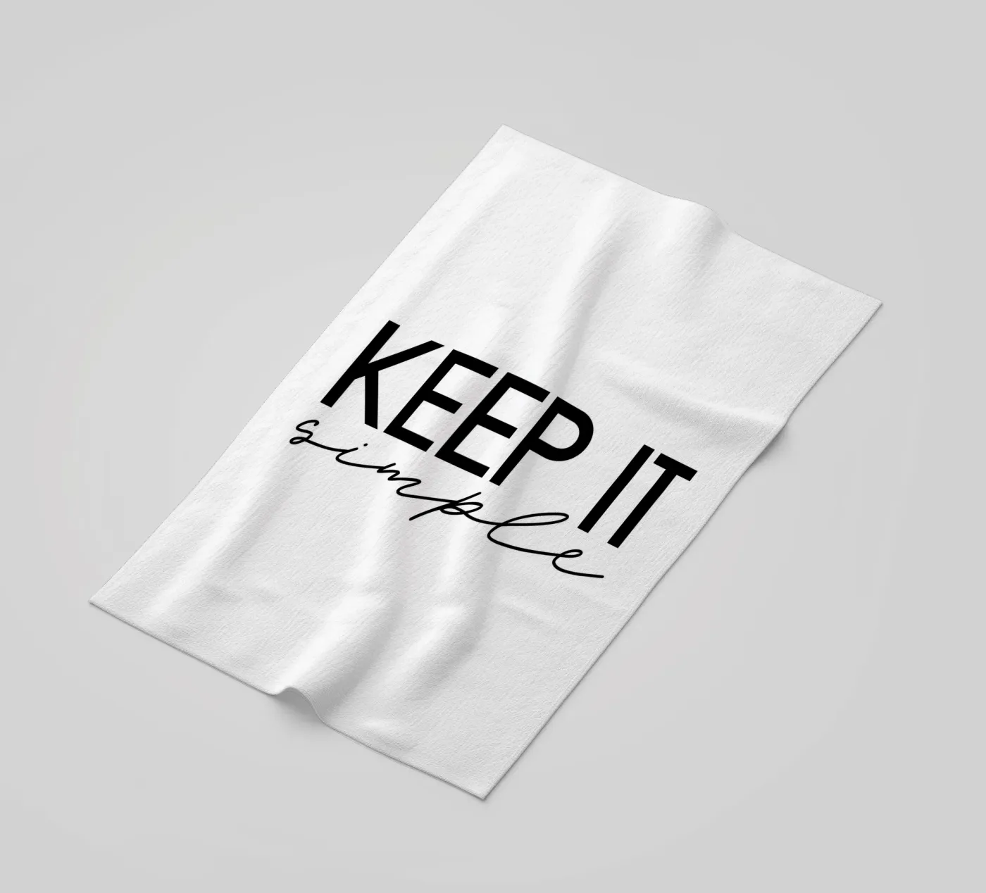 Keep it simple telo mare da STUDIO Wunderwerk