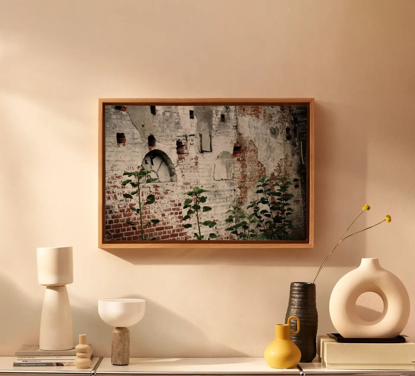 Muro tela da eyes & tries