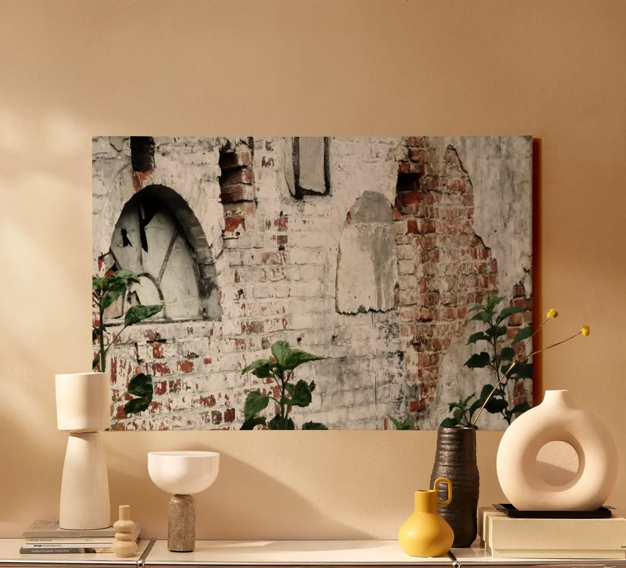 Muro tela da eyes & tries