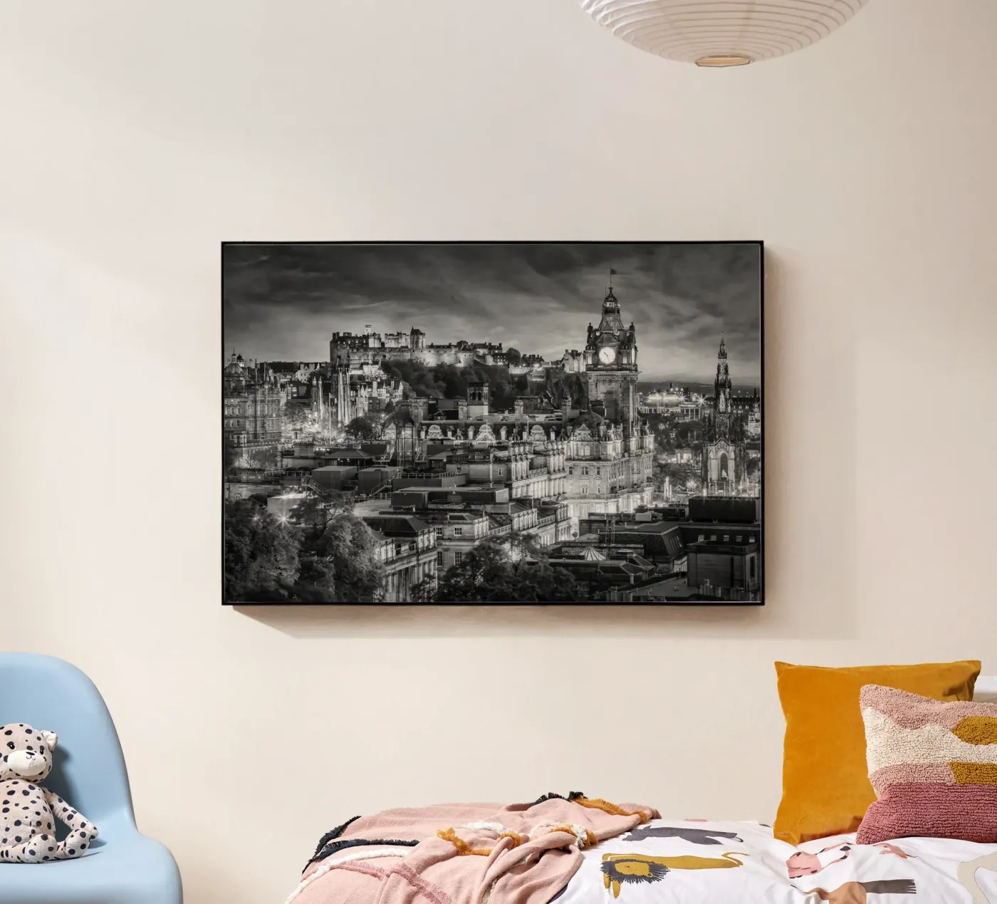 Impressione serale da Edimburgo plexiglass da Melanie Viola