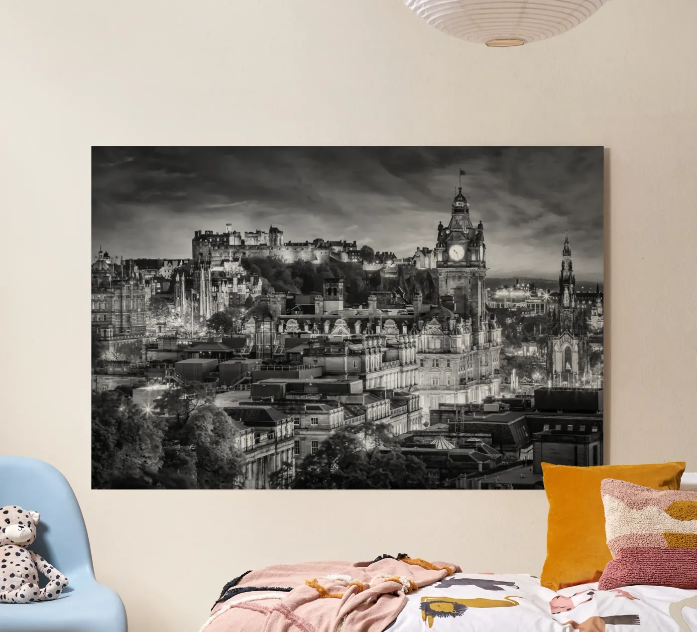 Impressione serale da Edimburgo plexiglass da Melanie Viola