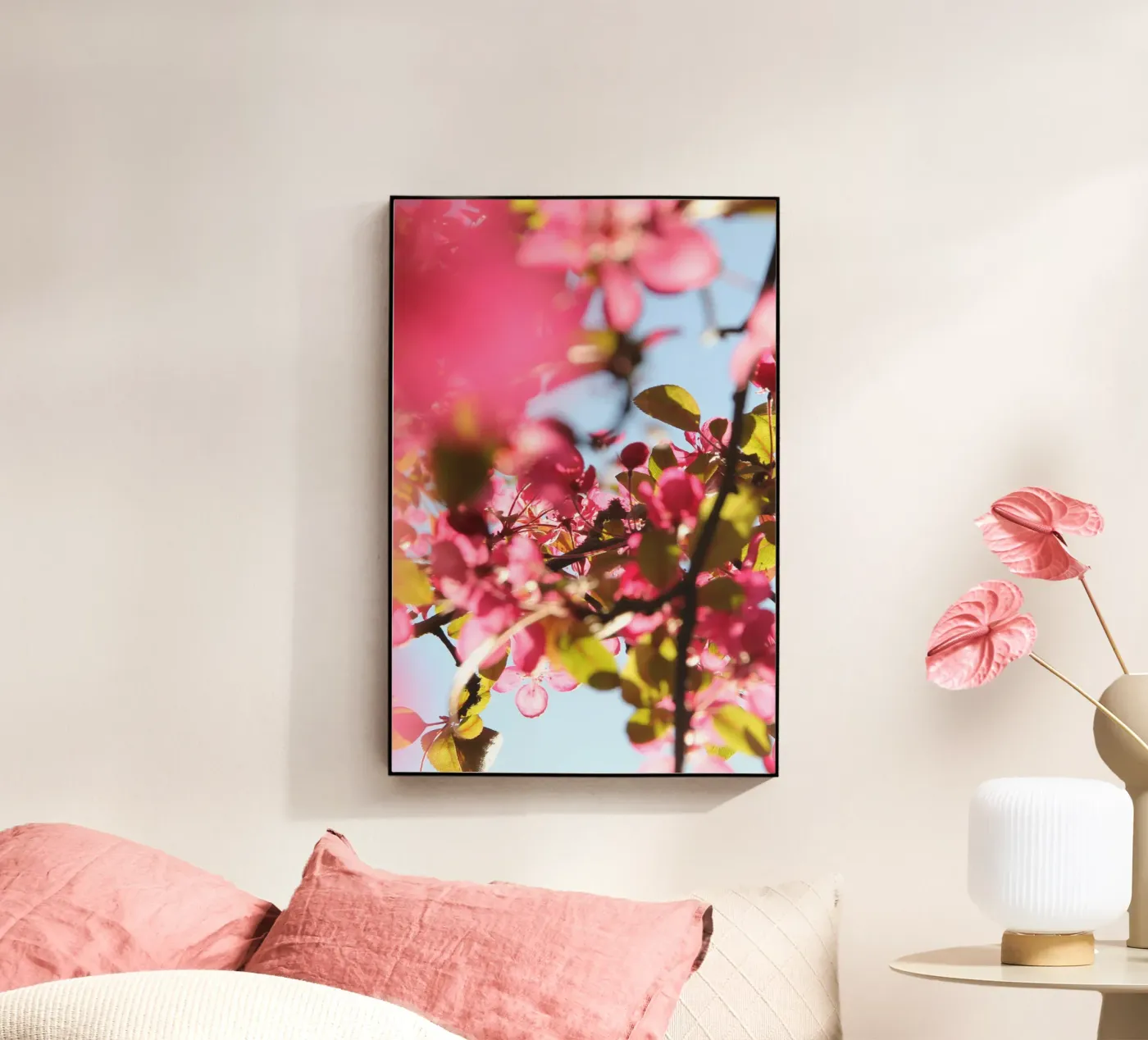 Cherry tree plexiglas de eyes & tries