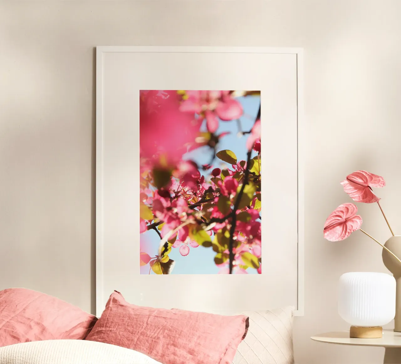 Ciliegio poster con telaio in legno da eyes & tries