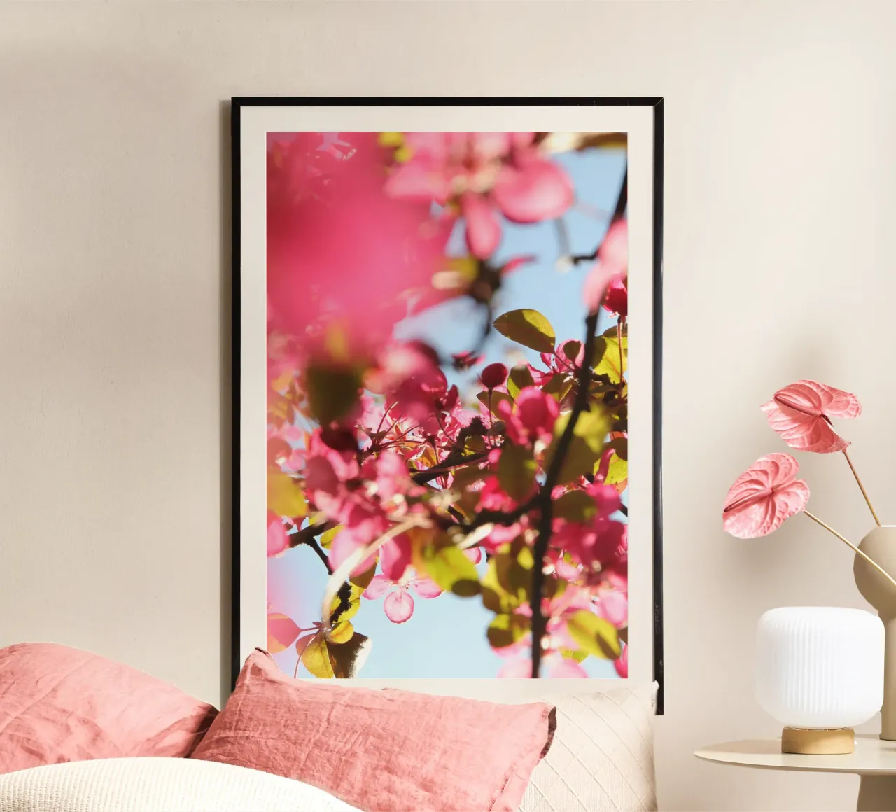 Ciliegio poster con telaio in legno da eyes & tries