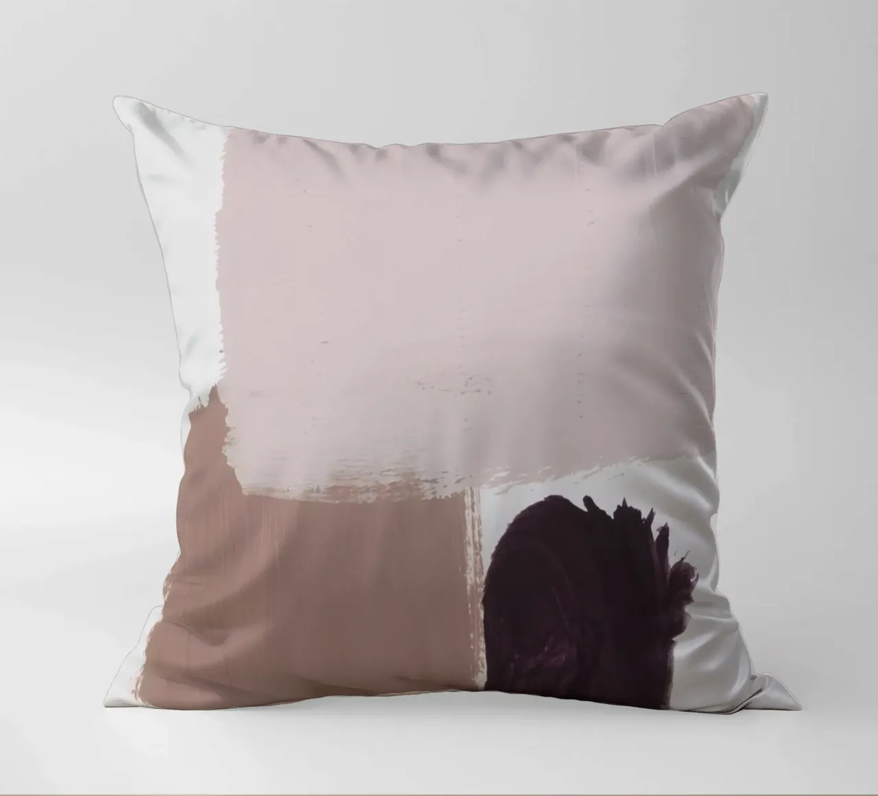 color & shape 2 decorative cushion by IRIS LEHNHARDT FINE ART
