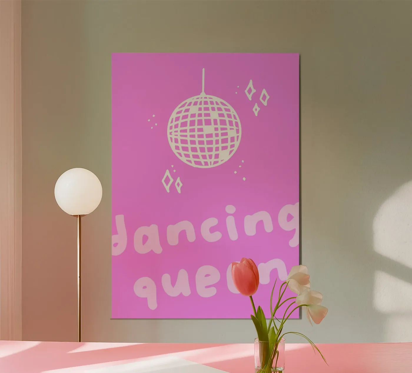 Dancing Queen Poster poster by bright walls design