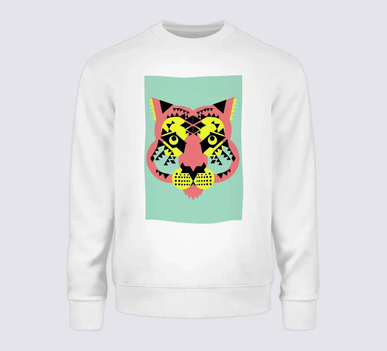 Tiger Face felpa da Gareth Pollock Design