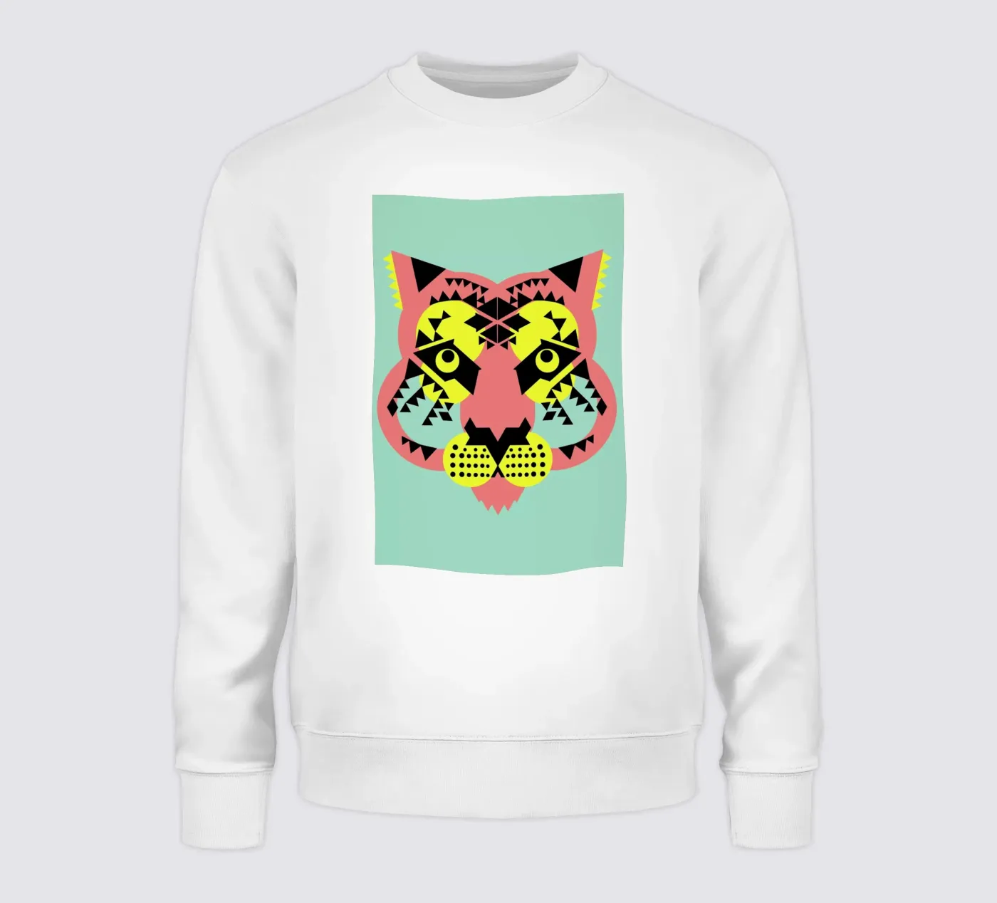 Tiger Face felpa da Gareth Pollock Design