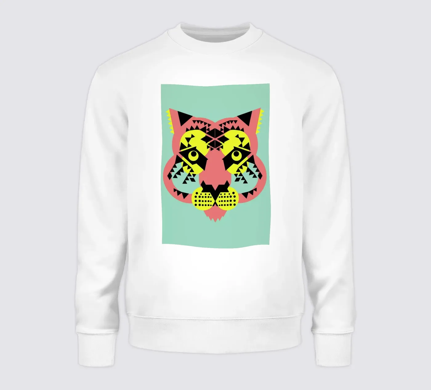 Tiger Face felpa da Gareth Pollock Design