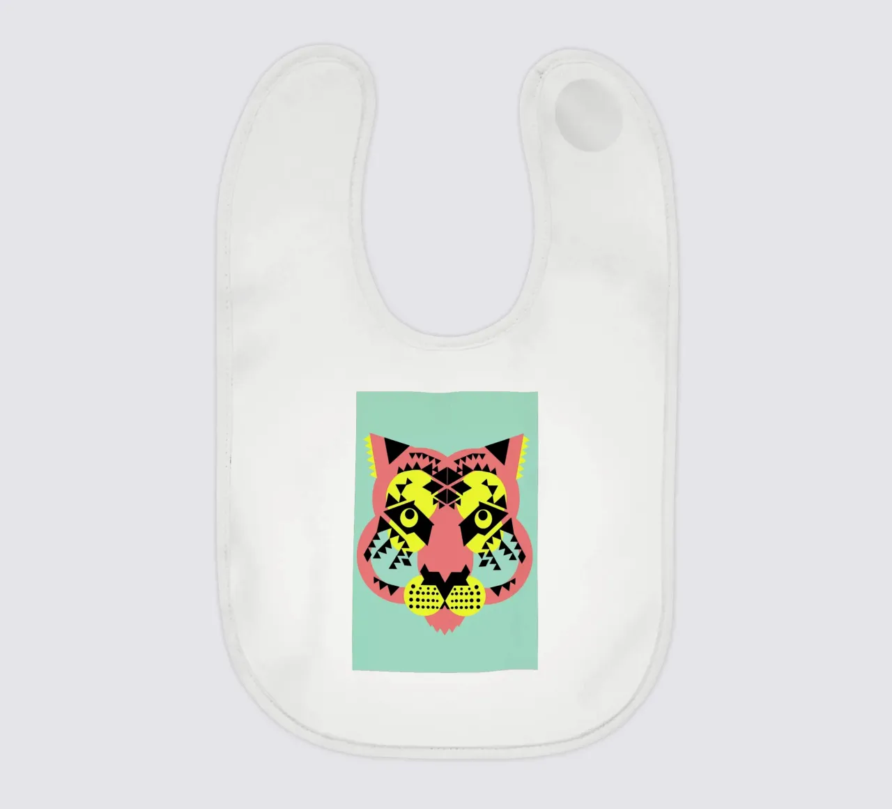 Tiger Face bavaglino da Gareth Pollock Design