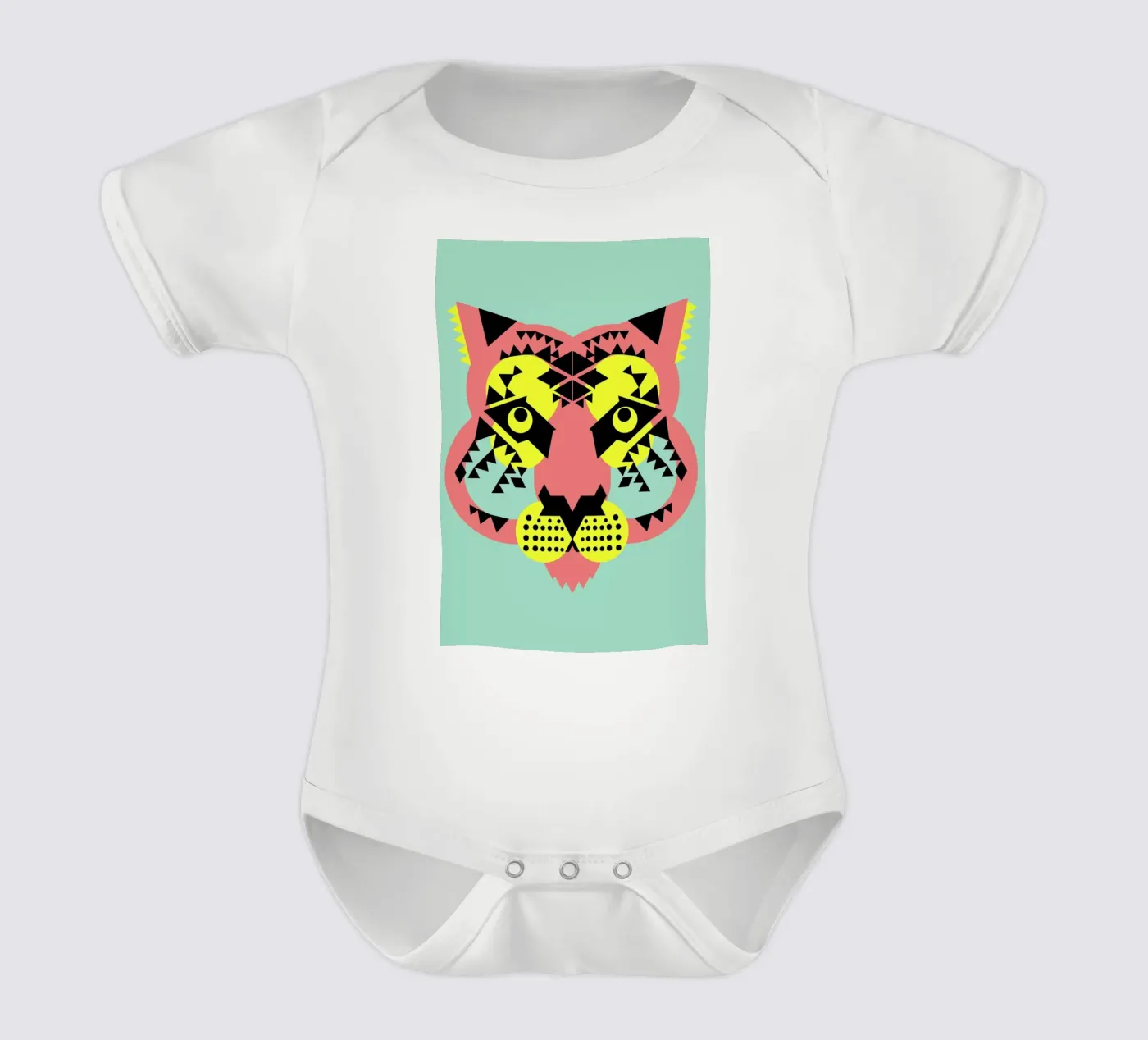 Tiger Face body bébé de Gareth Pollock Design