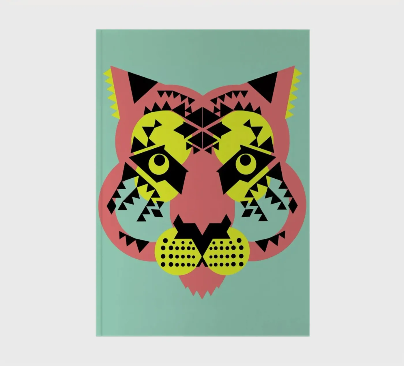 Tiger Face notebook by Gareth Pollock Design