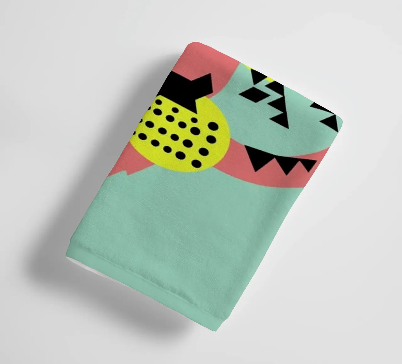 Tiger Face badhanddoek van Gareth Pollock Design