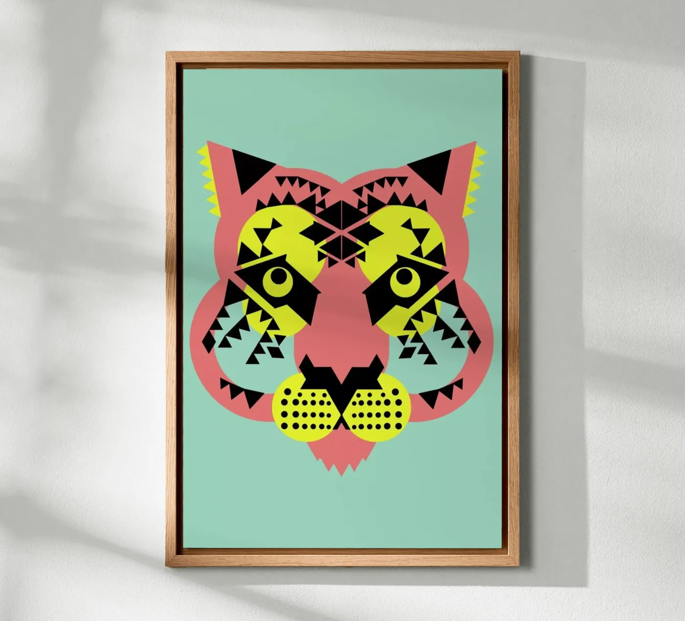 Tiger Face forex plate by Gareth Pollock Design