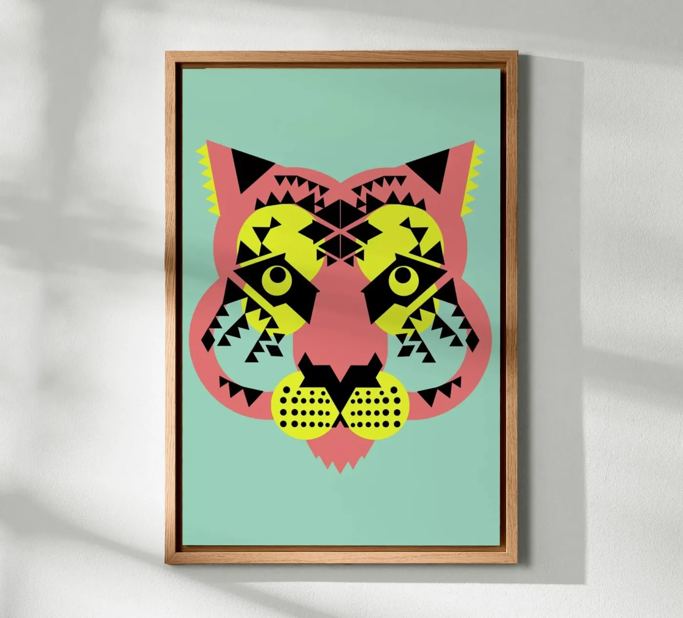 Tiger Face pannello forex da Gareth Pollock Design