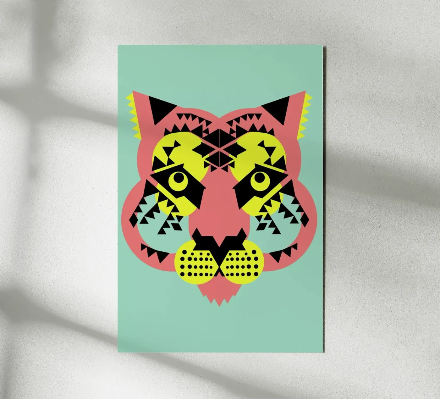 Tiger Face forex plate by Gareth Pollock Design