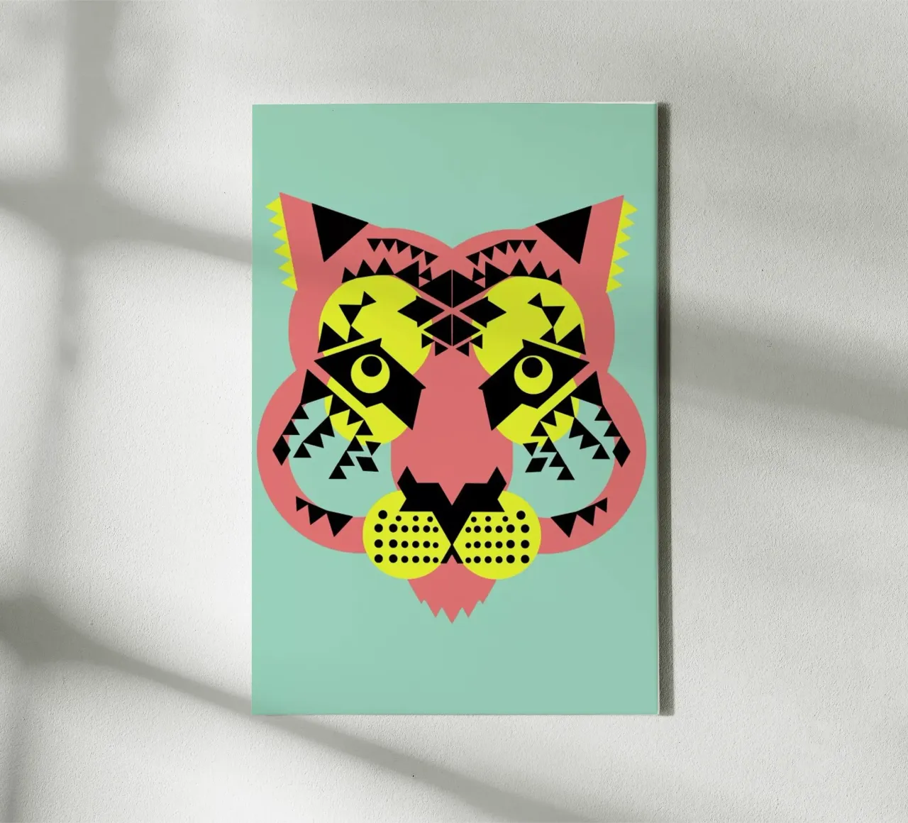 Tiger Face tela da Gareth Pollock Design