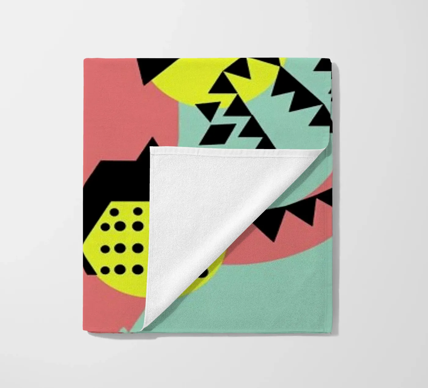 Tiger Face beach towel by Gareth Pollock Design
