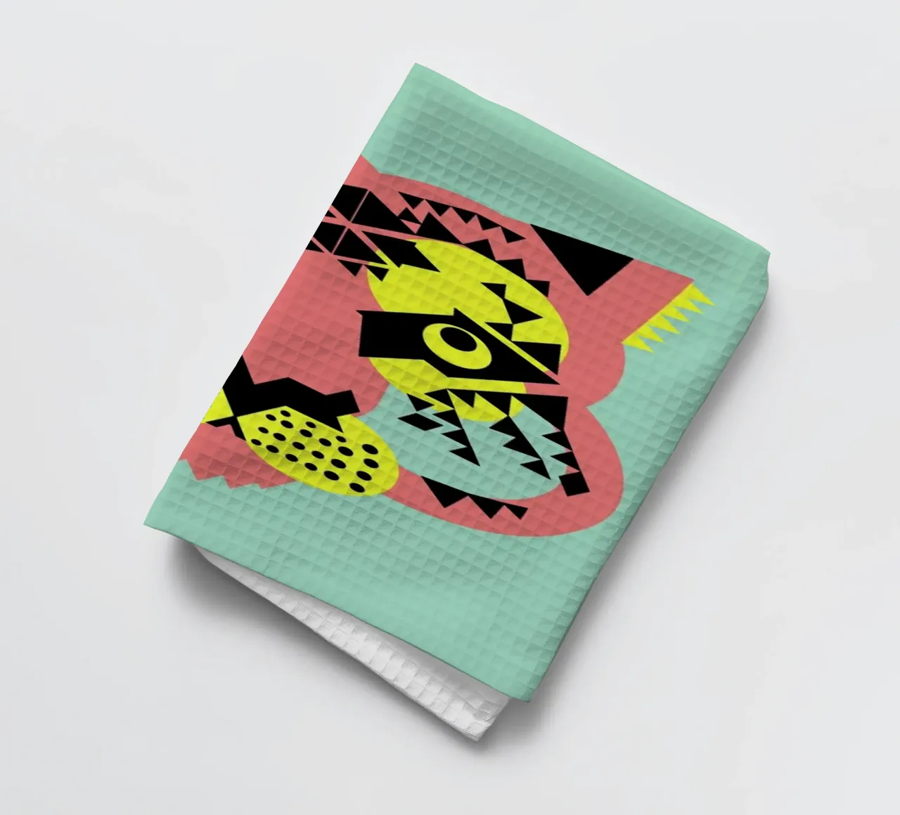 Tiger Face torchon de Gareth Pollock Design