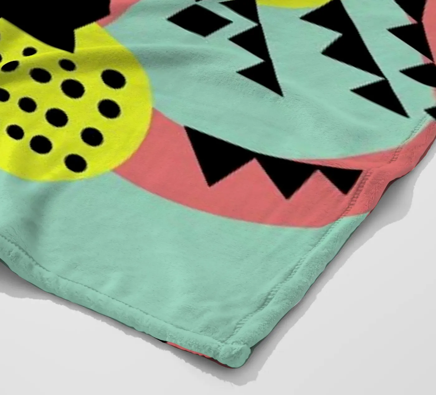 Tiger Face fleecedeken van Gareth Pollock Design