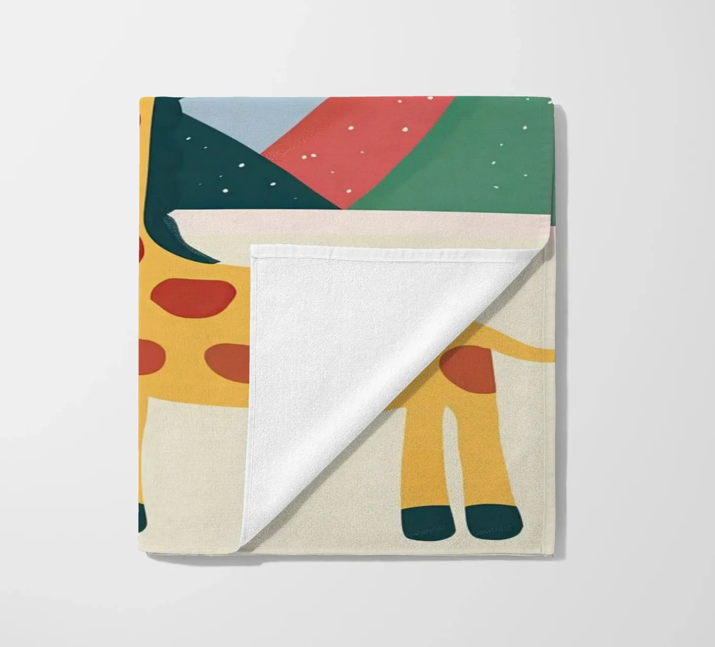 Rainbow Window Giraffe telo mare da Lilo