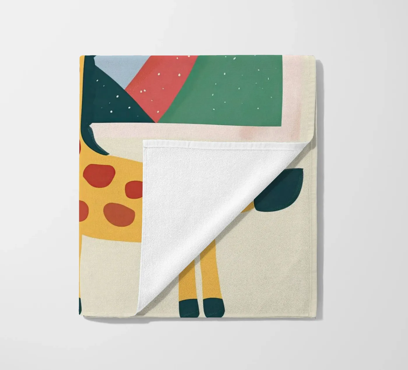 Rainbow Window Giraffe telo mare da Lilo