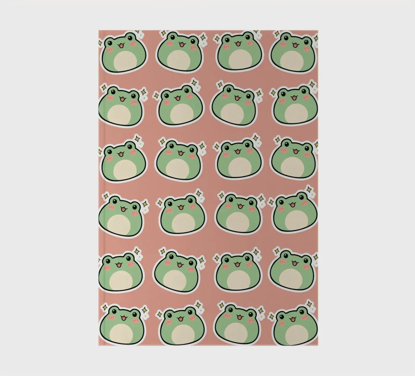 Frogs notebook by Happypatterns