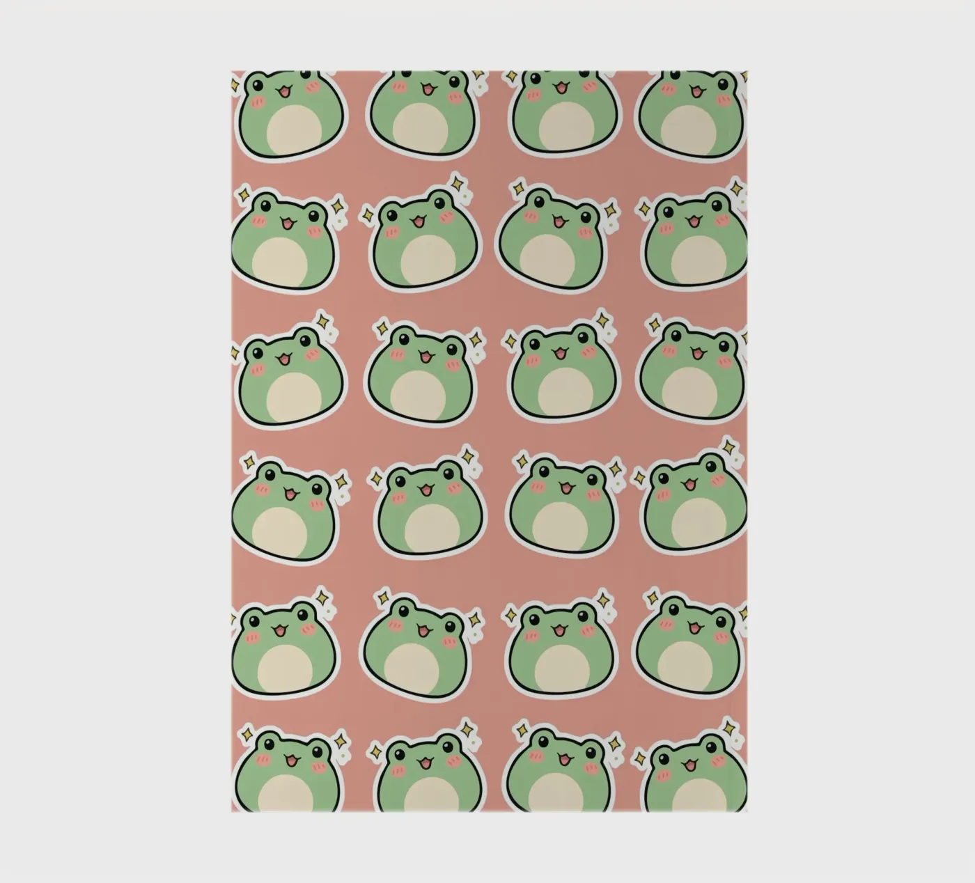 Frogs notebook by Happypatterns
