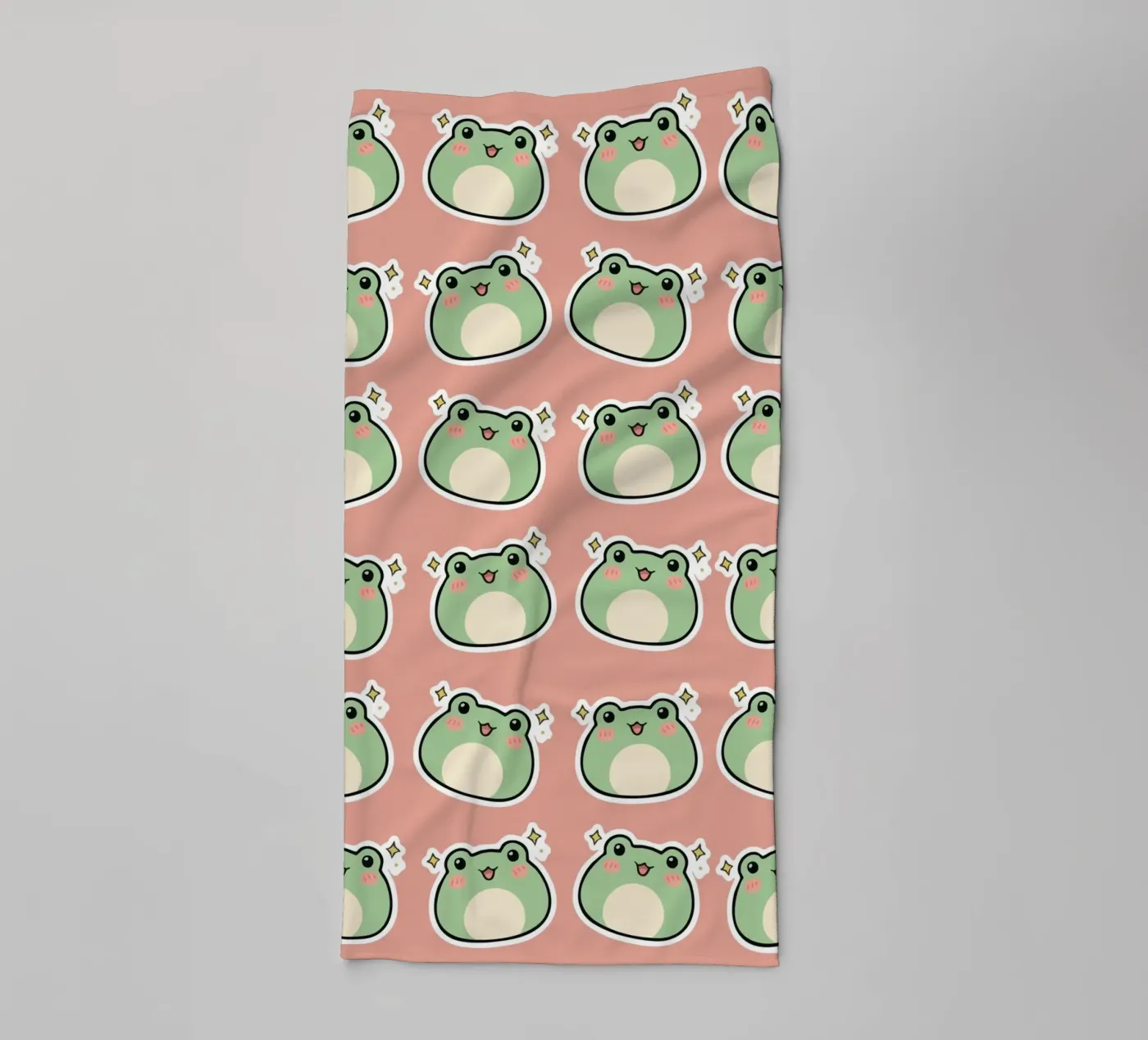 Frogs towel by Happypatterns