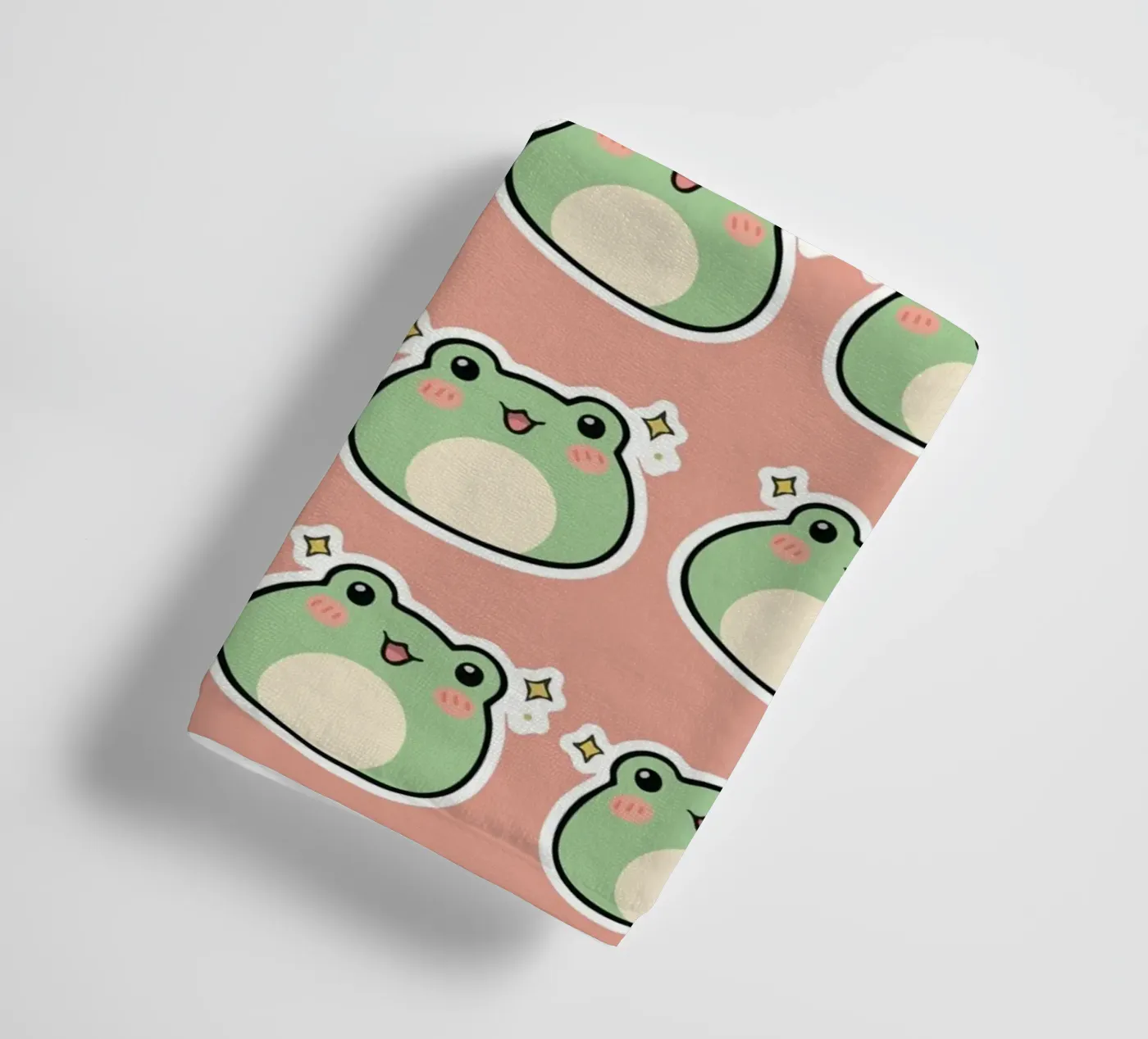 Frogs towel by Happypatterns