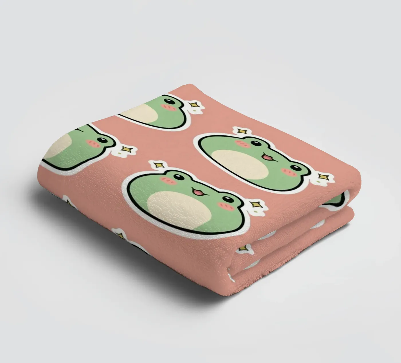 Frogs towel by Happypatterns