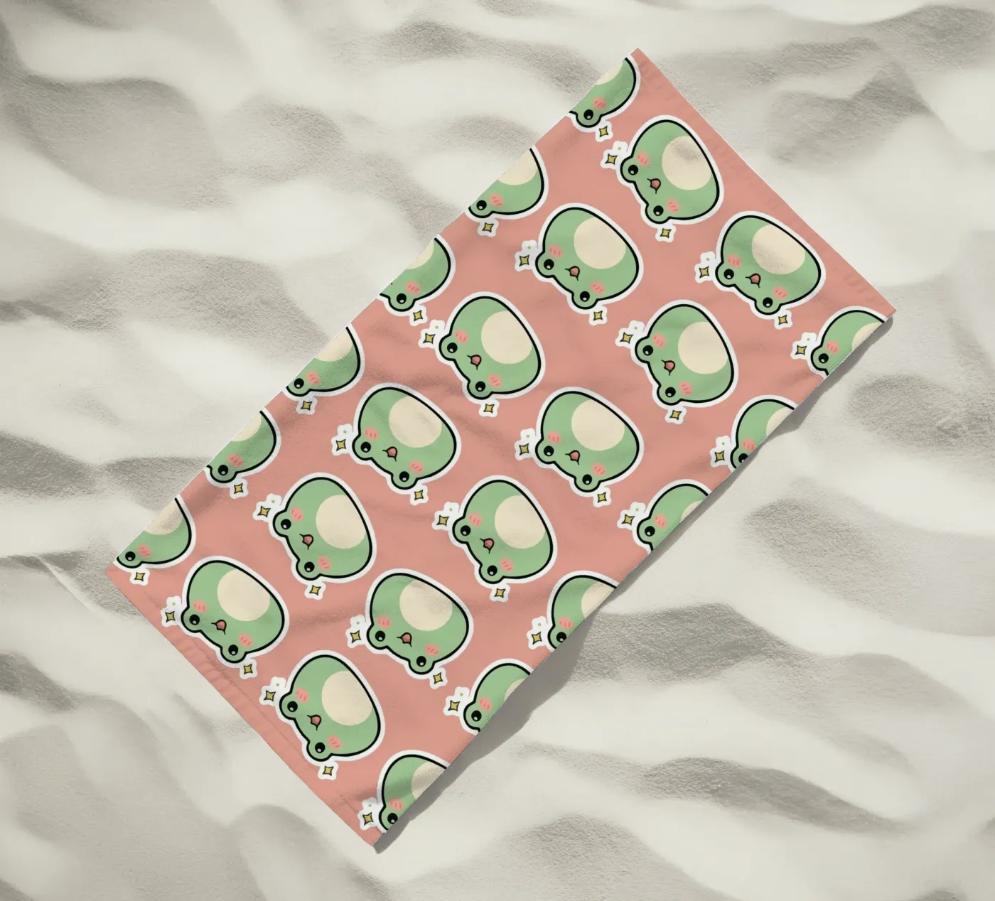 Frogs telo mare da Happypatterns