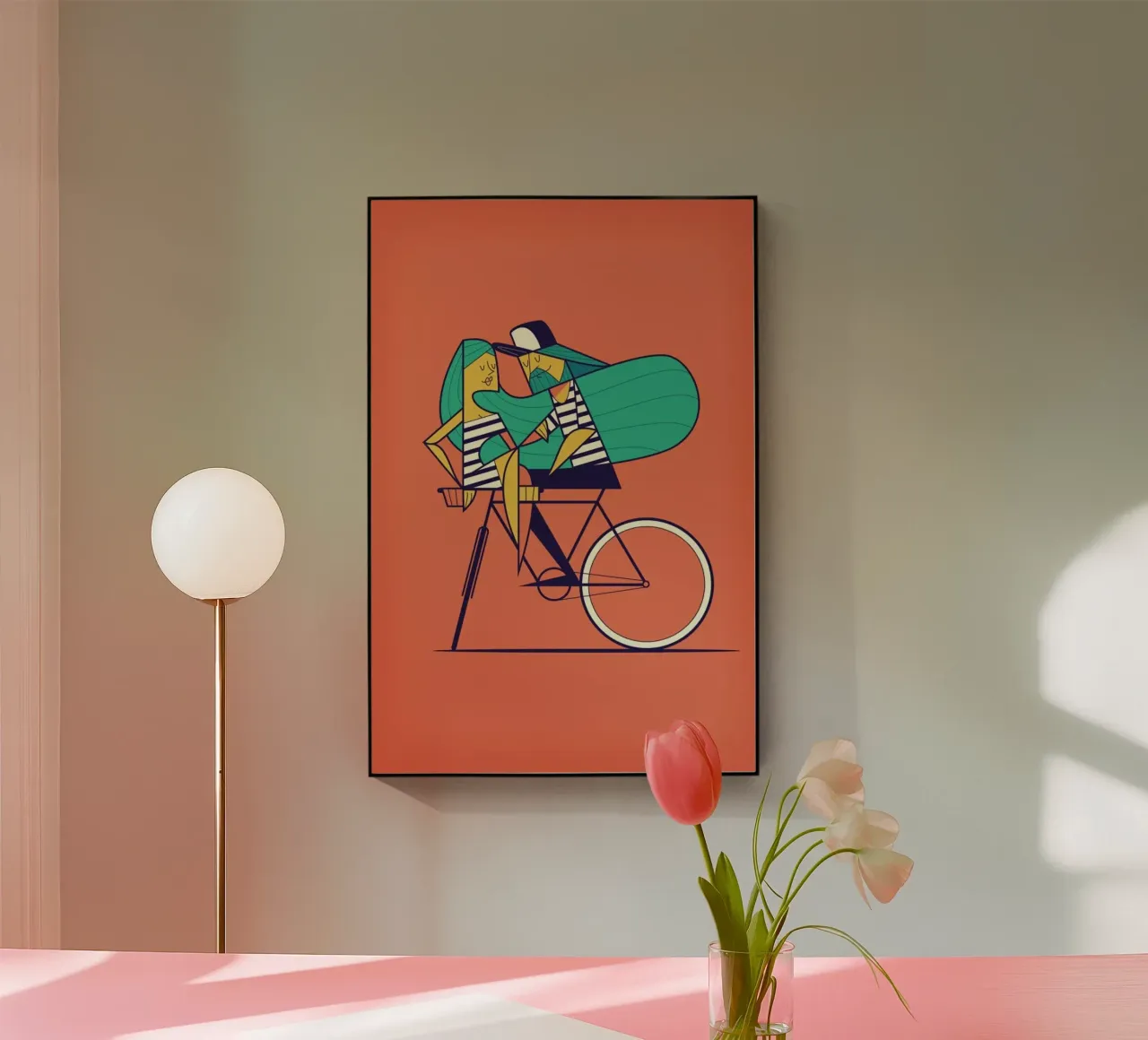 Bicyclove plexiglass da Ale Giorgini