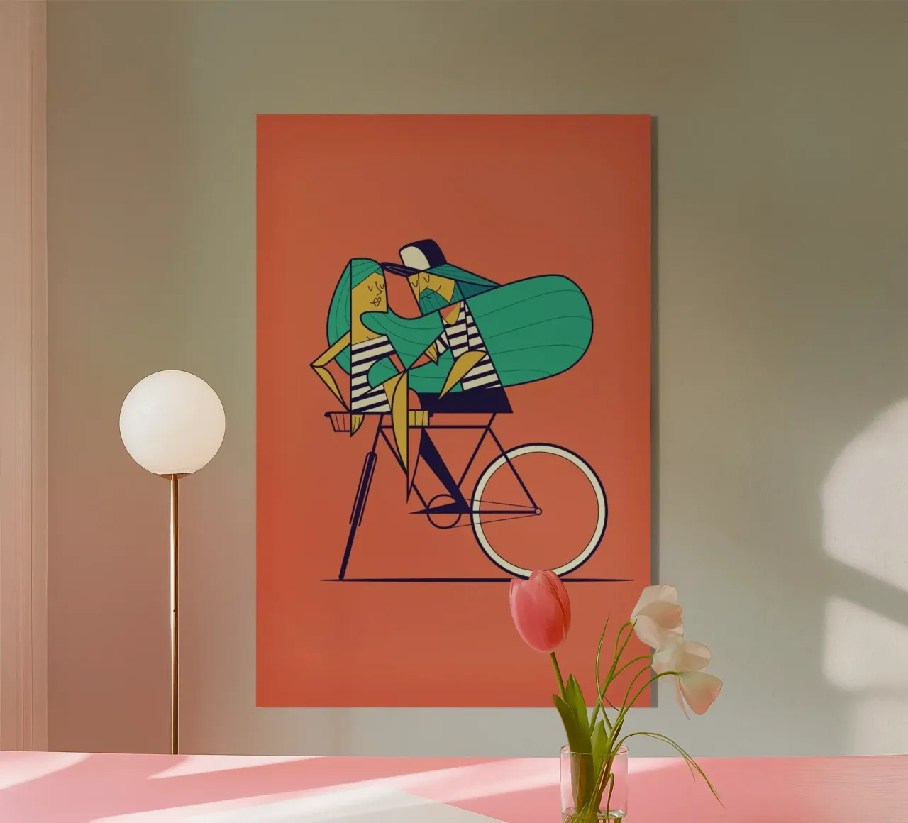 Bicyclove plexiglass da Ale Giorgini