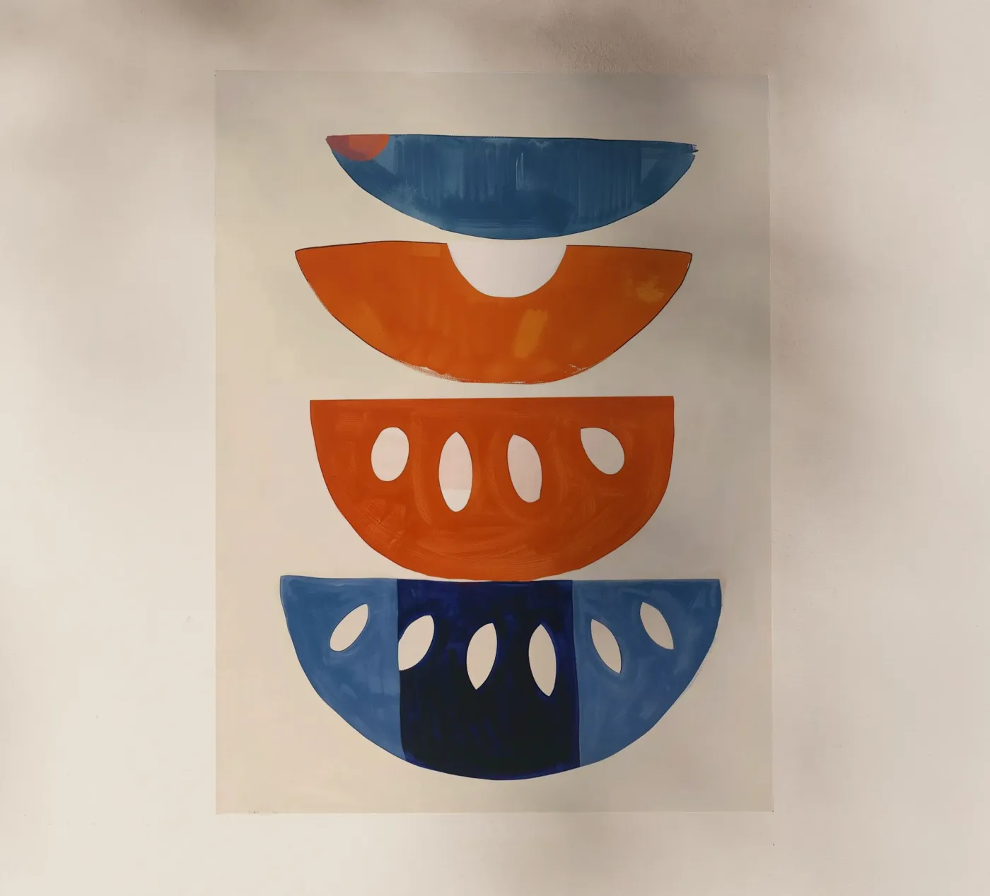 Shape Stack Backlit Folie von Hugo