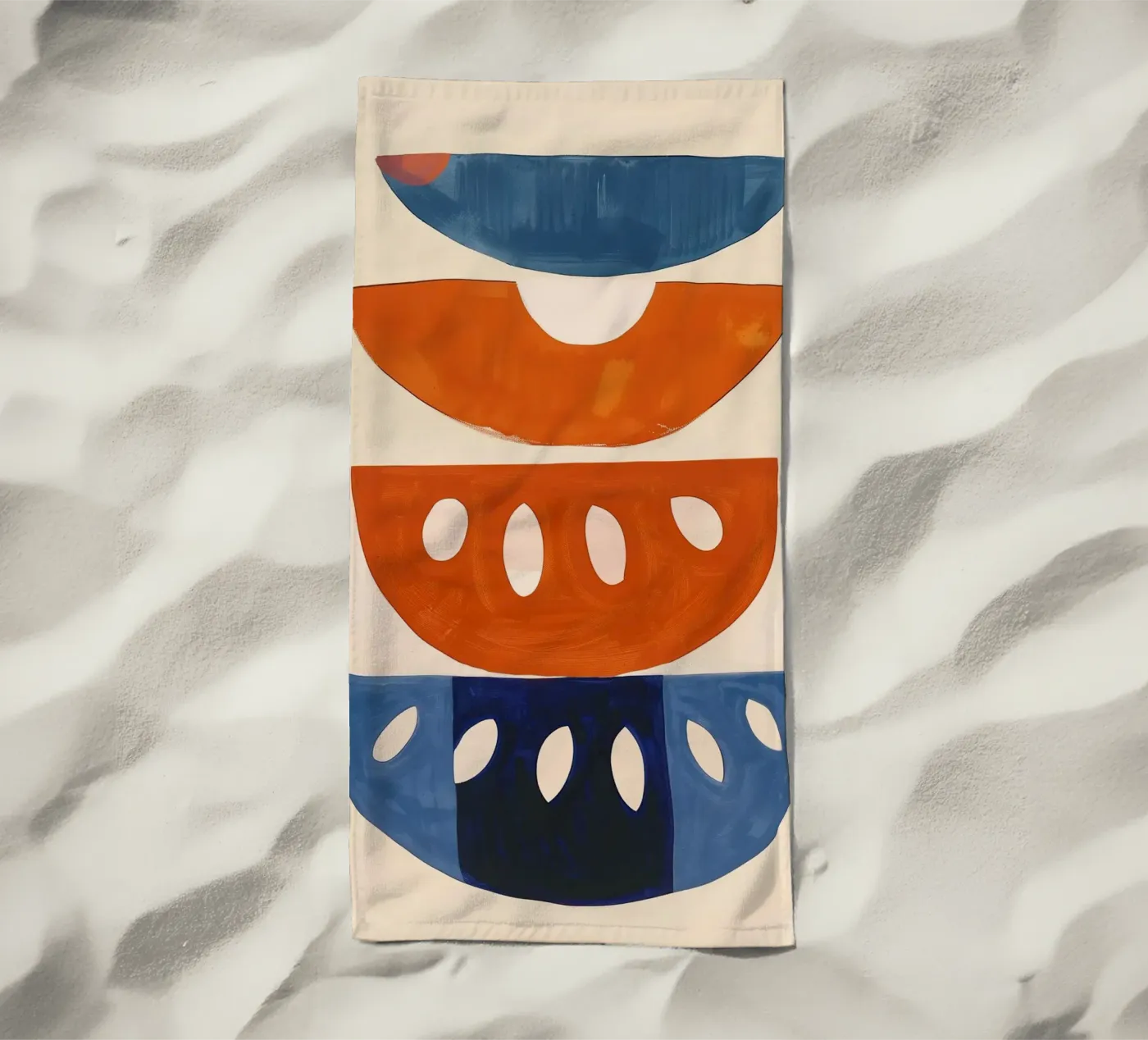 Shape Stack strandhanddoek van Hugo