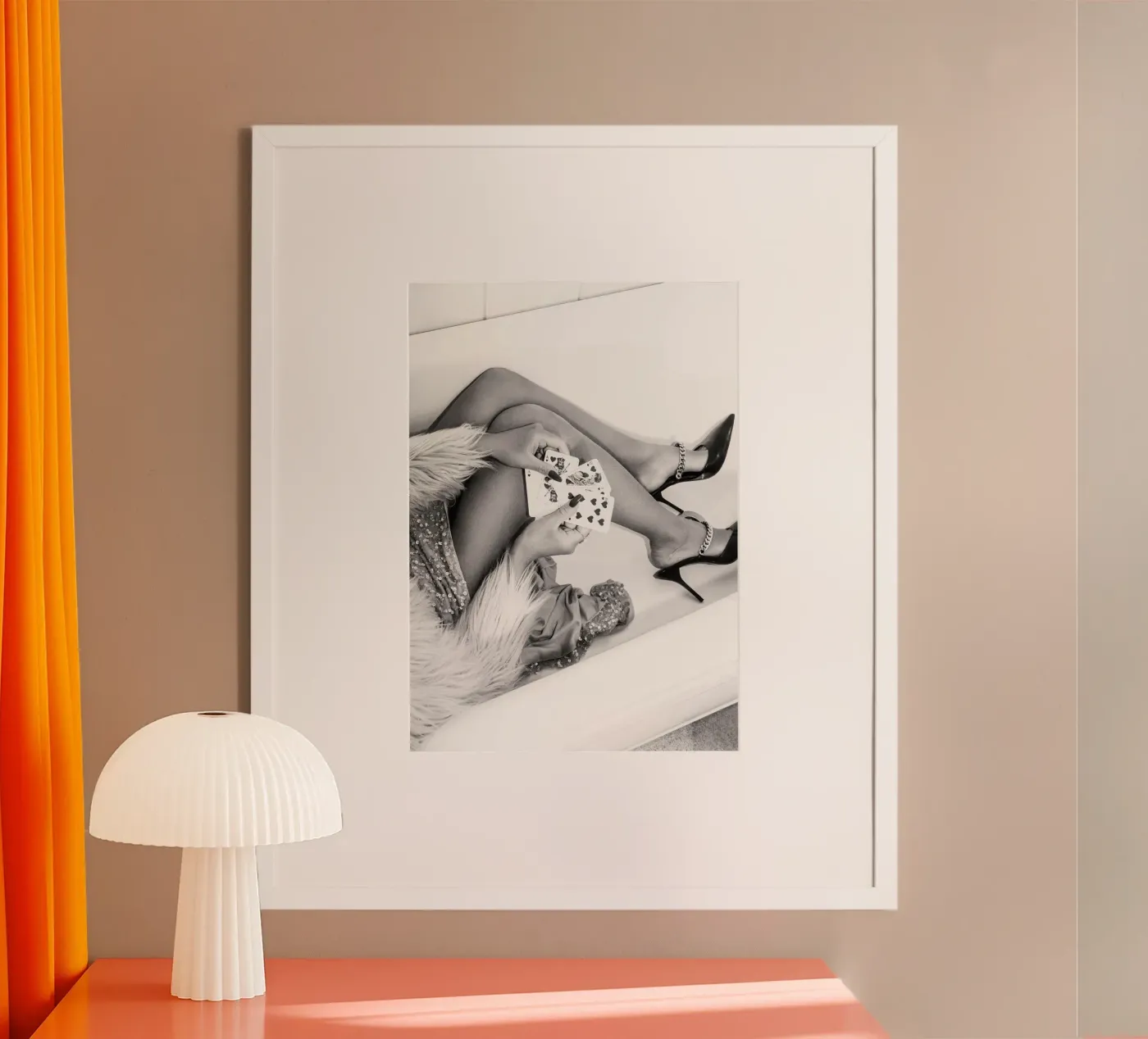 Let's Play Cards poster by Roads Shop
